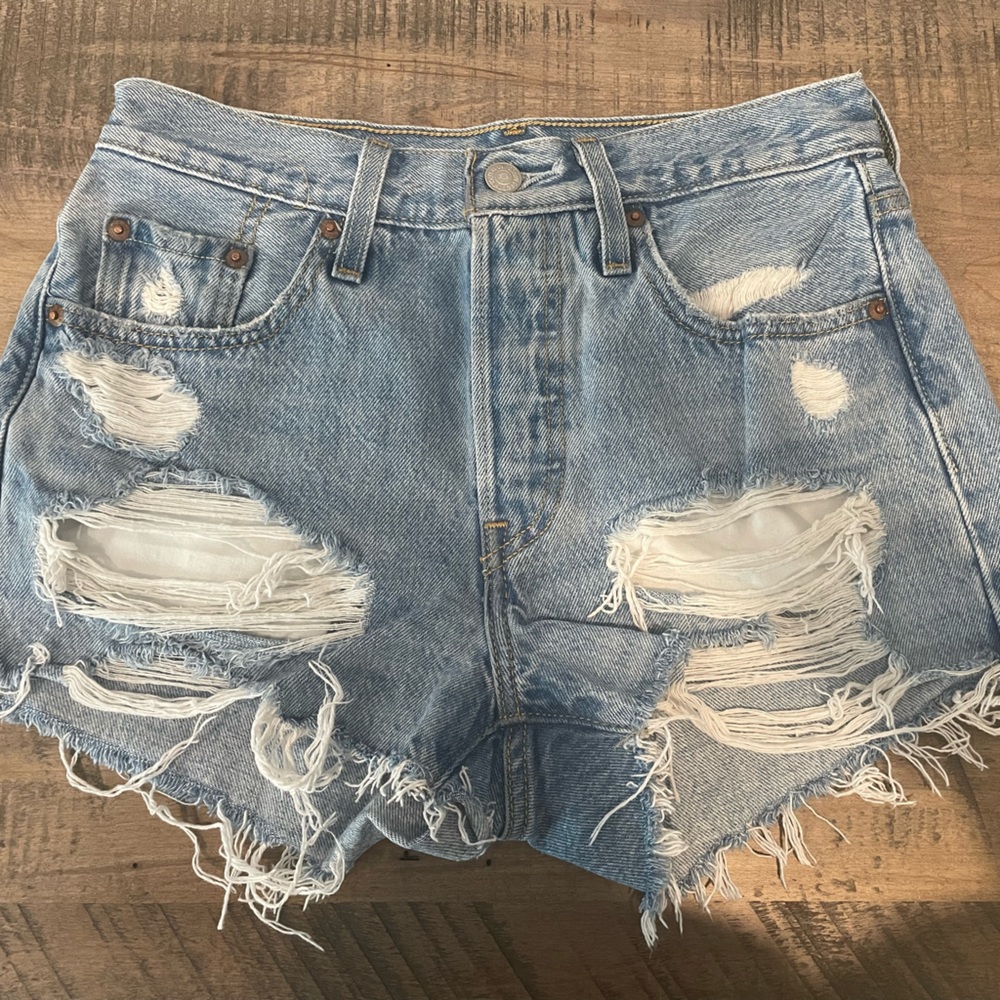 Levi denim shorts